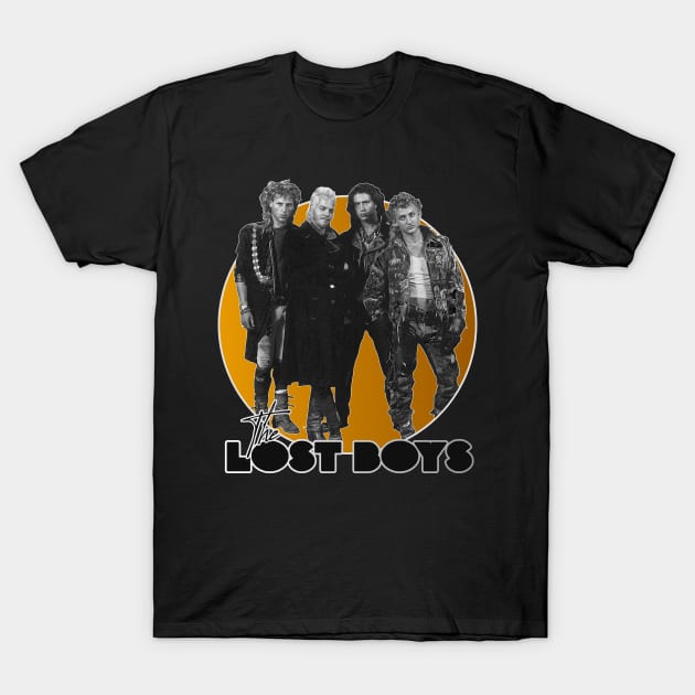 Retro The Lost Boys Tribute T-Shirt by darklordpug